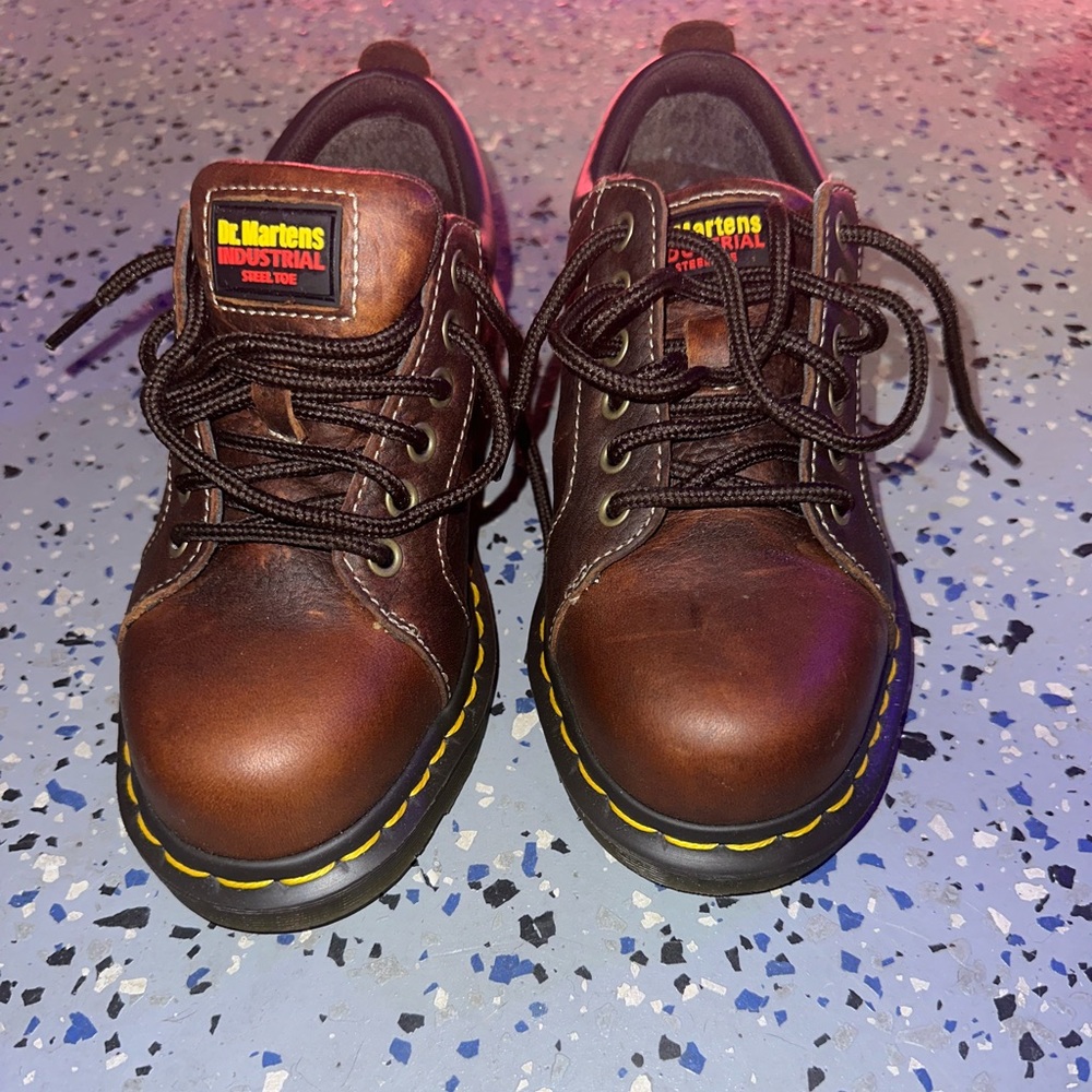 Dr Martens steel toe slip resistant size 5F